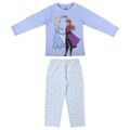 Pijama Infantil Frozen Azul Claro 2 Anos