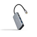 Hub USB Nanocable 10.16.1005 Cinzento