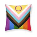 Capa de Travesseiro Belum Lgtbiq+ Pride Multicolor 50 X 50 cm