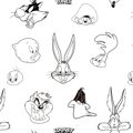Capa Nórdica Looney Tunes Looney B&w Branco Black 200 X 200 cm