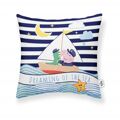 Capa de Travesseiro Belum Sea a Multicolor 45 X 45 cm