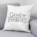 Capa de Travesseiro Game Of Thrones Branco 45 X 45 cm