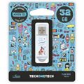 Memória USB Tech One Tech TEC4009-32 32 GB