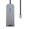 Hub USB Aisens ASUC-8P004-GR Cinzento 100 W 4K Ultra Hd