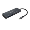 Hub USB Aisens A109-0744 Cinzento (1 Unidade)