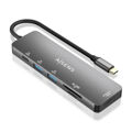 Hub USB Aisens ASUC-6P016-GR Cinzento (1 Unidade)
