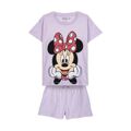 Pijama Infantil Minnie Mouse Roxo 3 Anos