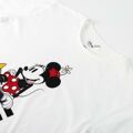 Camisola de Manga Curta Infantil Minnie Mouse Branco M