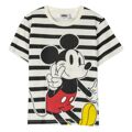 Camisola de Manga Curta Infantil Mickey Mouse Multicolor 6 Anos
