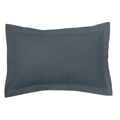 Capa de Travesseiro Alexandra House Living Cinzento 55 X 55 + 5 cm