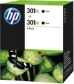 Tinteiro Preto HP Deskjet 1050 - 301XL P - Pack Duplo