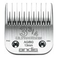 Lâminas de Barbear Andis 3 3/4 Aço Aço com Carbono (13 mm)