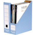 Porta-revistas Fellowes 4482101 Azul A4 Cartão Reciclado 10 Unidades (7,8 X 31,1 X 25,8 cm)