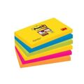 Notas Adesivas Post-it Super Sticky 7,6 X 12,7 cm Multicolor (76 X 127 mm) (6 Unidades)