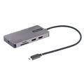 Hub USB Startech 120B-USBC-MULTIPORT Cinzento