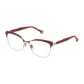 Armação de óculos Feminino Carolina Herrera VHE188550K99 Dourado Castanho-avermelhado