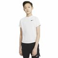Camisola de Manga Curta Infantil Nike Court Dri-fit Victory Branco 10-12 Anos