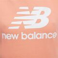 T-shirt New Balance Essentials Stacked Cor de Rosa XS