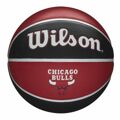 Bola de Basquetebol Wilson Nba Team Tribute Chicago Bulls Vermelho Tamanho único