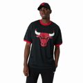 T-shirt de Basquetebol New Era Nba Mesh Chicago Bulls Preto M