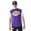 Camisola de Manga Curta Homem New Era Nba Colour Insert La Lakers Roxo M