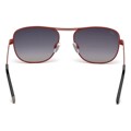 Óculos Escuros Masculinos Web Eyewear WE0199-66C Vermelho Cinzento (ø 55 mm)