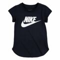 Camisola de Manga Curta Infantil Nike Futura Ss Preto 2 Anos