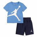 Conjunto de Desporto para Bebé Jordan Jordan Jumbo Azul Marinho 12-18 Meses