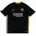 T-shirt de Futebol de Manga Curta Homem Qatar Nike Fc. Barcelona 2014 XL