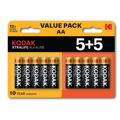 Pilhas Kodak Xtralife 1,5 V (10 Unidades)