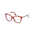 Armação de óculos Feminino Swarovski SK5449-55066 Vermelho