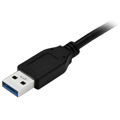Cabo USB a para USB C Startech USB315AC1M Preto