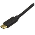 Cabo USB C Startech USB31C2SAT3 Preto