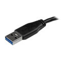 Cabo USB para Micro USB Startech USB3AUB2MS Preto