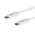 Cabo USB C Startech USB2C5C2MW (2 m) Branco