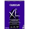 Almofada de Desenho Canson XL Mix Media Papel Branco A4 30 Folhas 5 Unidades 300 G/m²