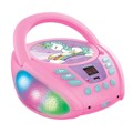 Reprodutor CD/MP3 Lexibook Bluetooth Cor de Rosa Infantil Unicórnio