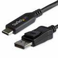 Adaptador USB C para Displayport Startech CDP2DP146B 1,8 M Preto