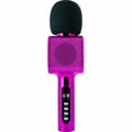 Microfone para Karaoke Bigben Party PARTYBTMIC2PK Fúcsia