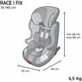 Cadeira para Automóvel Nania Race Preto Isofix