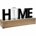 Figura Decorativa Atmosphera 'home' Leve LED (34 X 16 X 8 cm)