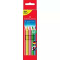 Lápis de Cores Faber-castell Multicolor Neon (5 Unidades)