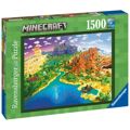 Puzzle Minecraft Ravensburger 17189 World Of Minecraft 1500 Peças