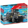 Conjunto de Brinquedos Playmobil Police Car City Action Plástico