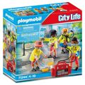 Playset Playmobil 71244 City Life Rescue Team 25 Peças