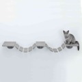Trixie Escada Escalada Gatos de Parede 150x30 cm Cinzento-acastanhado