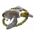 Brinquedo de Peluche para Cães Hunter Wildlife Train com Corda Pato (26 cm)
