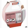 Fita Adesiva Tesa Professional Sensitive Pintor Cor de Rosa 12 Unidades (25 mm X 50 m)