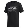 T-shirt Adidas Brilliant Basics Preto 5-6 Anos