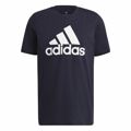 T-shirt Essentials Big Logo Adidas Legend Ink Azul S